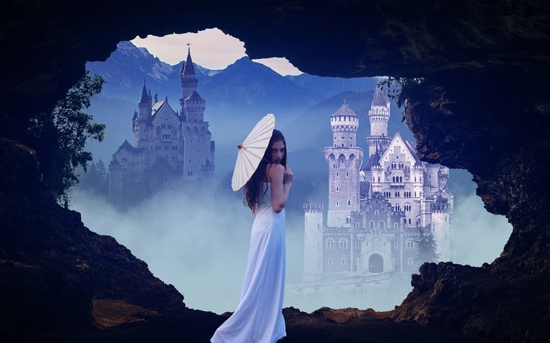 Fantasy Castle Landscape